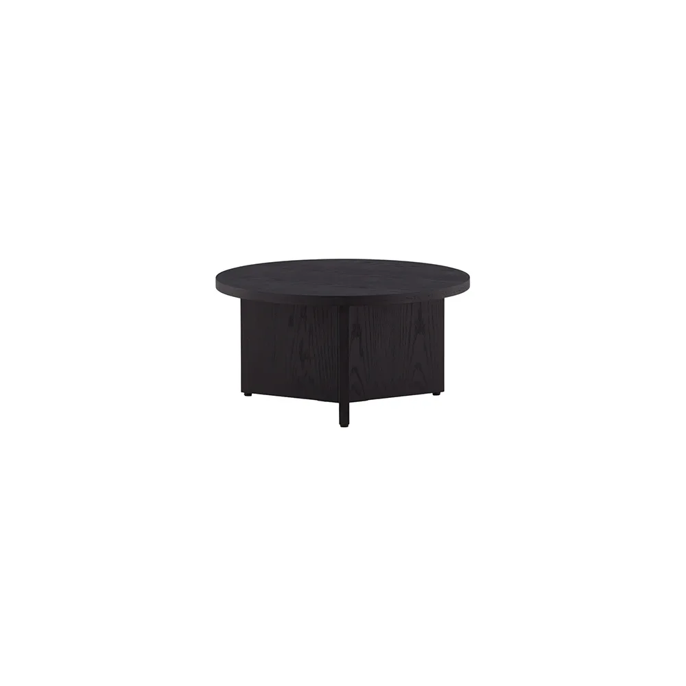 Saltö Large Sofa Table - Black / Wood Svart