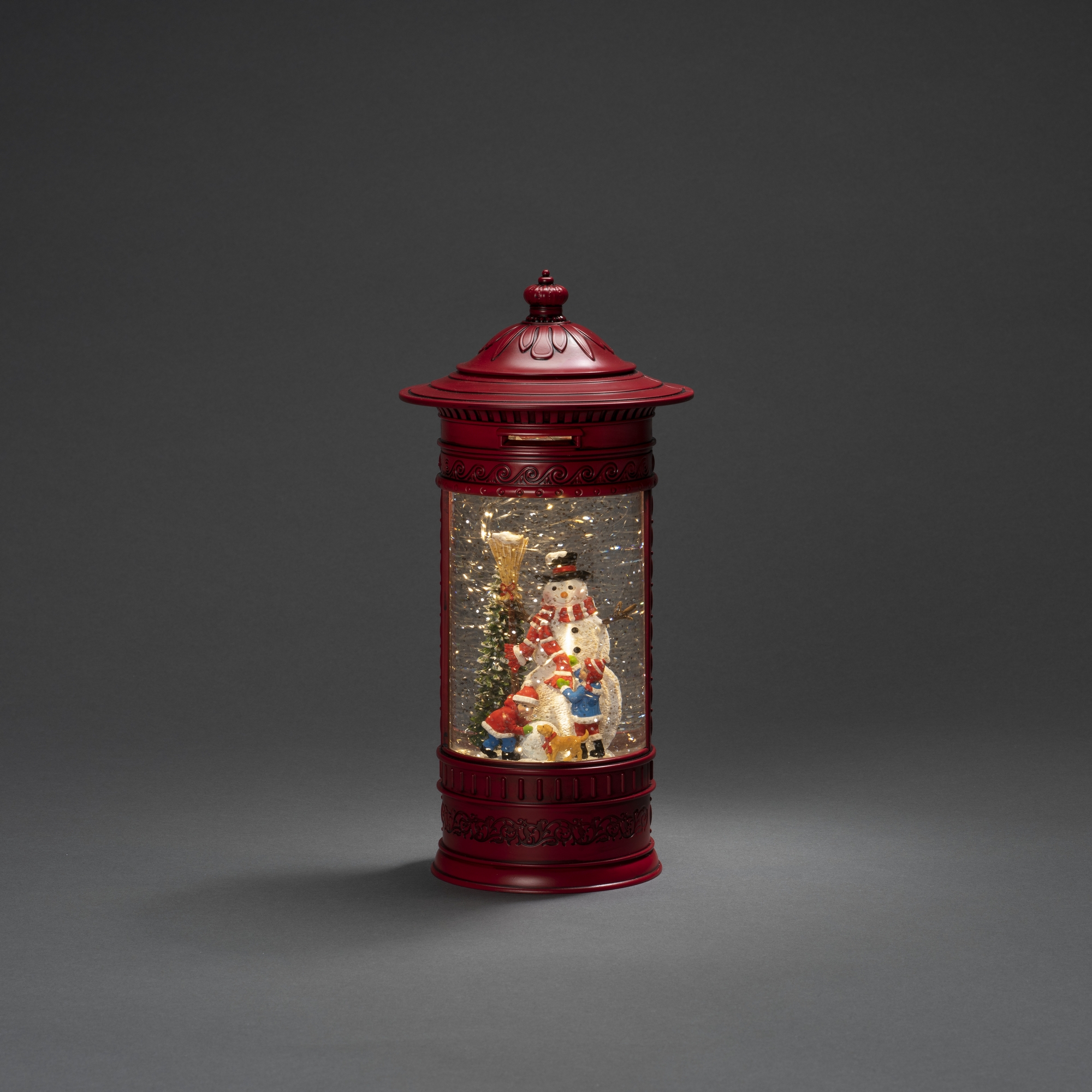 Snöglob Gnosjö Konstsmide Vattenfylld Brevlåda Snögubbe