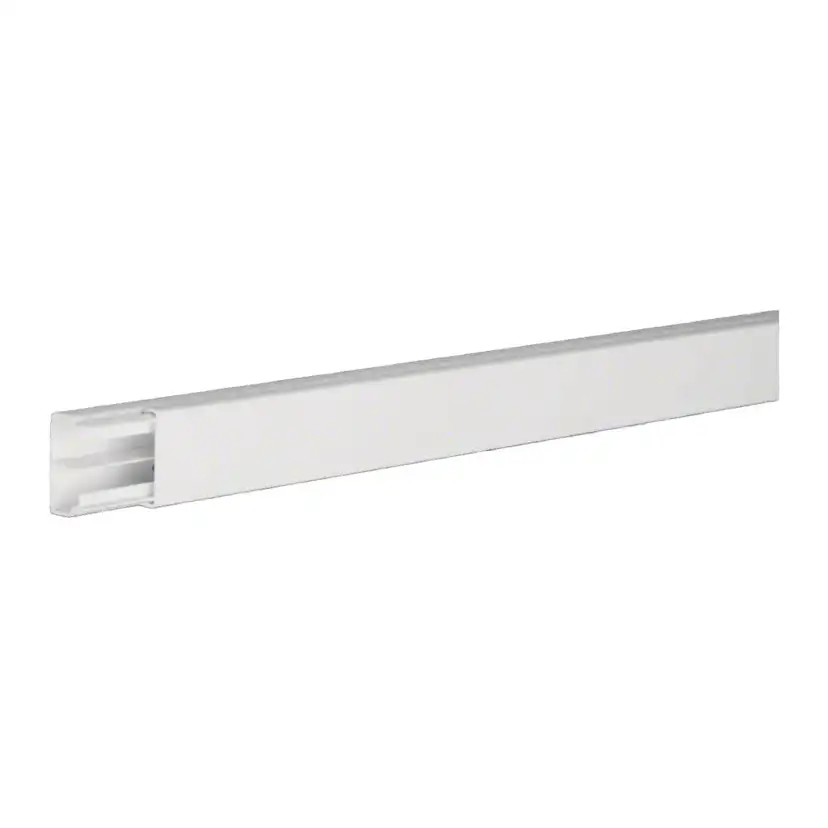 Matarkanal Hager LF 20 x 33 mm 2-fack PVC 2 meter Vit RAL 9016