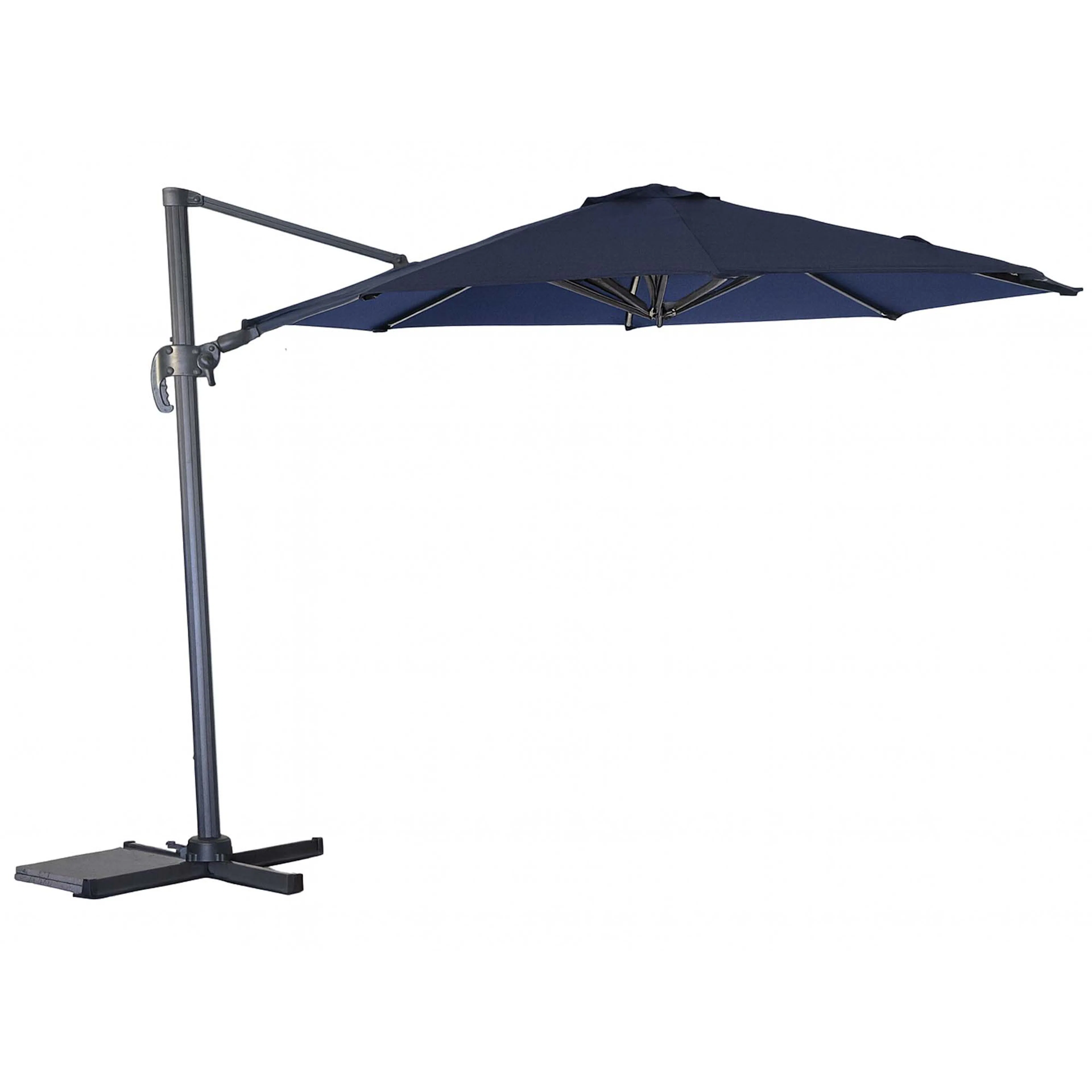 Miami cantilever parasol Ø3,5m, blå Blå