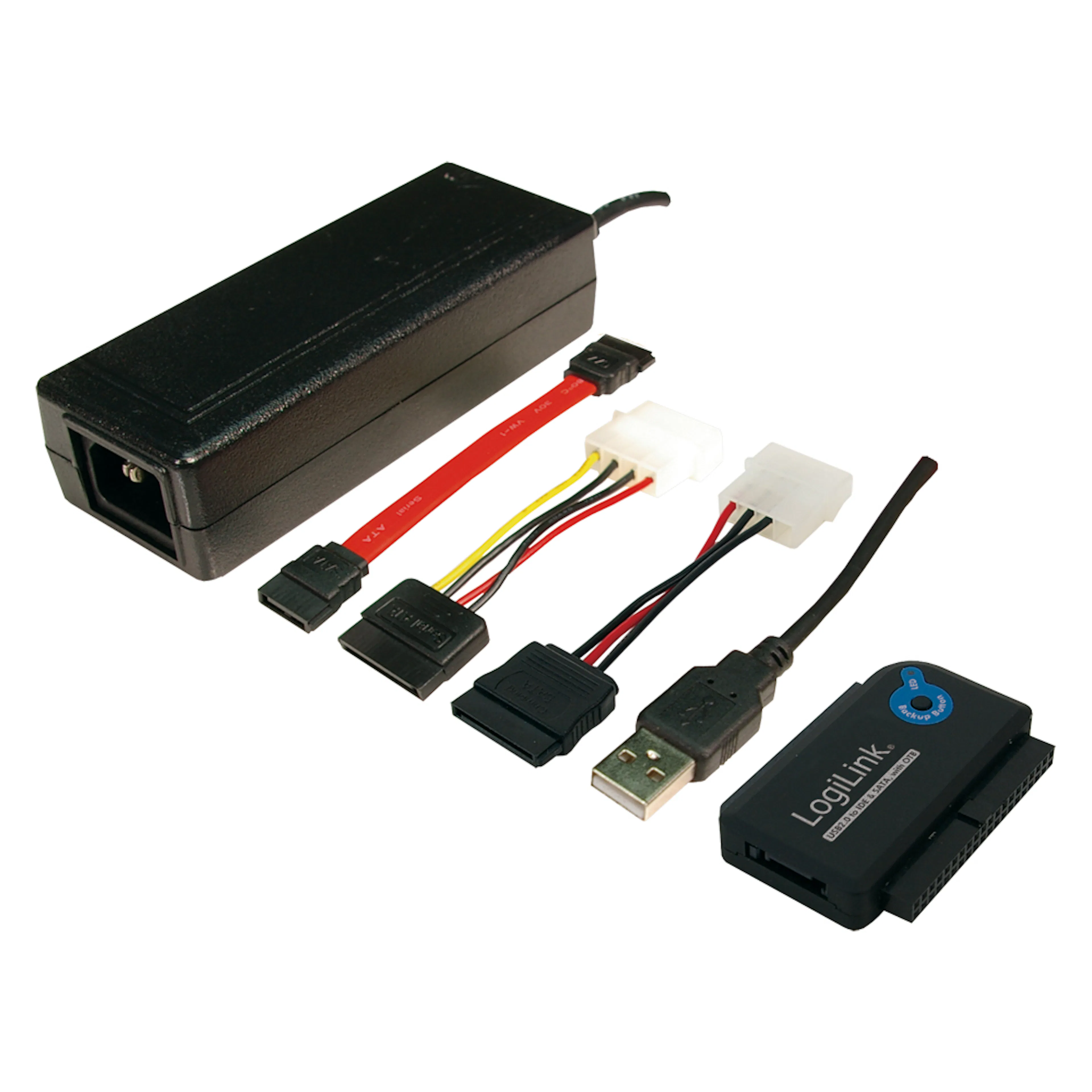 USB 2.0 till SATA LogiLink IDE 3,5/3,2