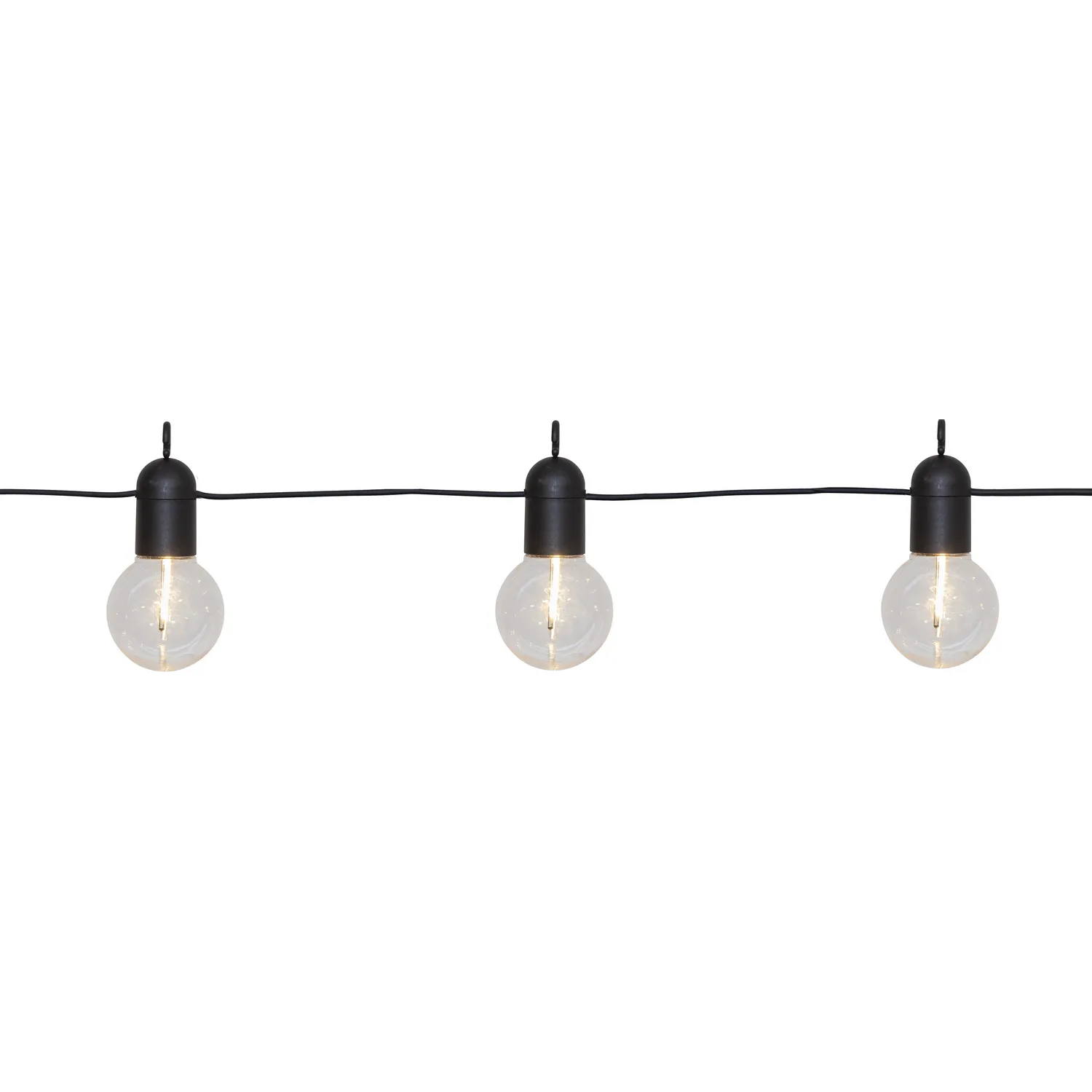 Light chain 10L, B/O, clear cover, outdoor Transparent