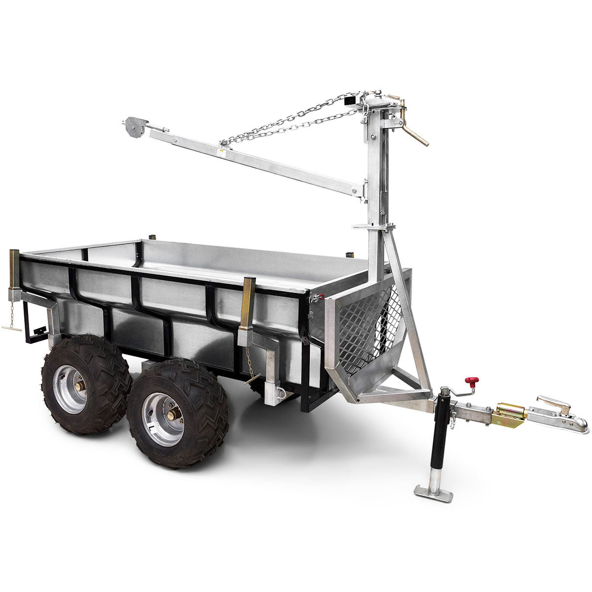 Skogs- och timmervagn ATV Metalcraft