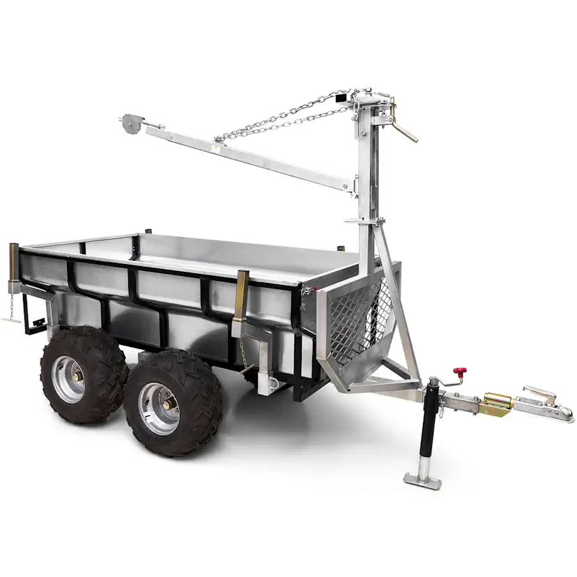 Skogs- och timmervagn ATV Metalcraft