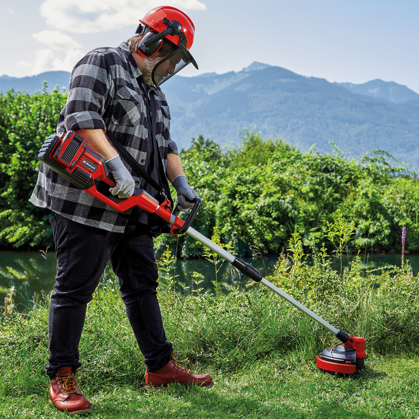 Multifunktionsredskap Einhell GE-LM 36 4in1