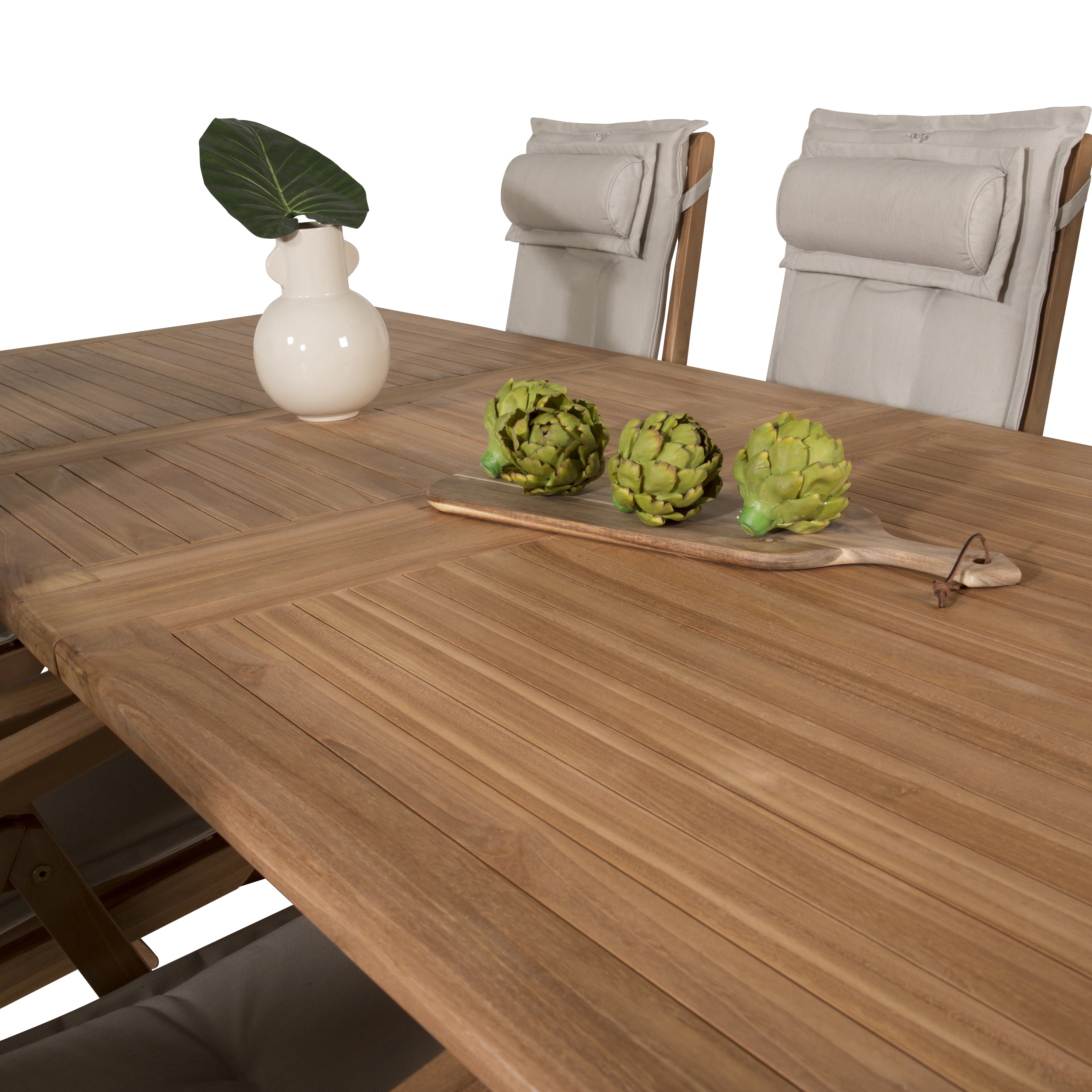 Matgrupp Venture Home Kiara 195/295 med 6 Positionsfåtöljer