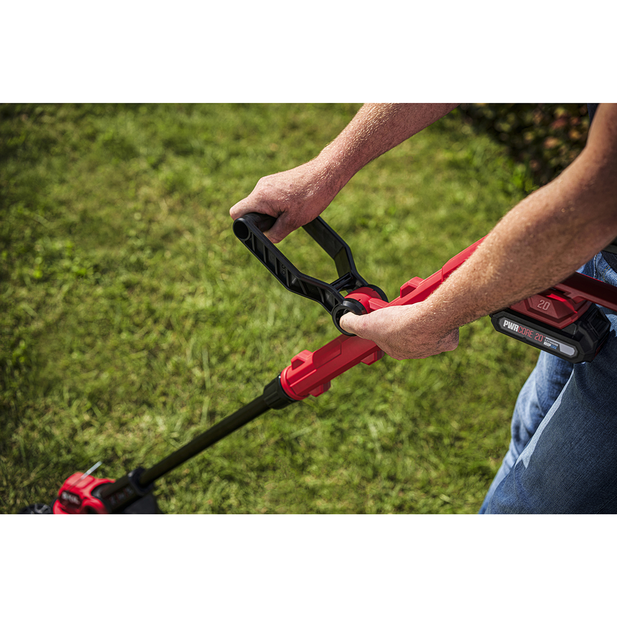 Grästrimmer SKIL 0241 CA Kolborstfri Batteridriven