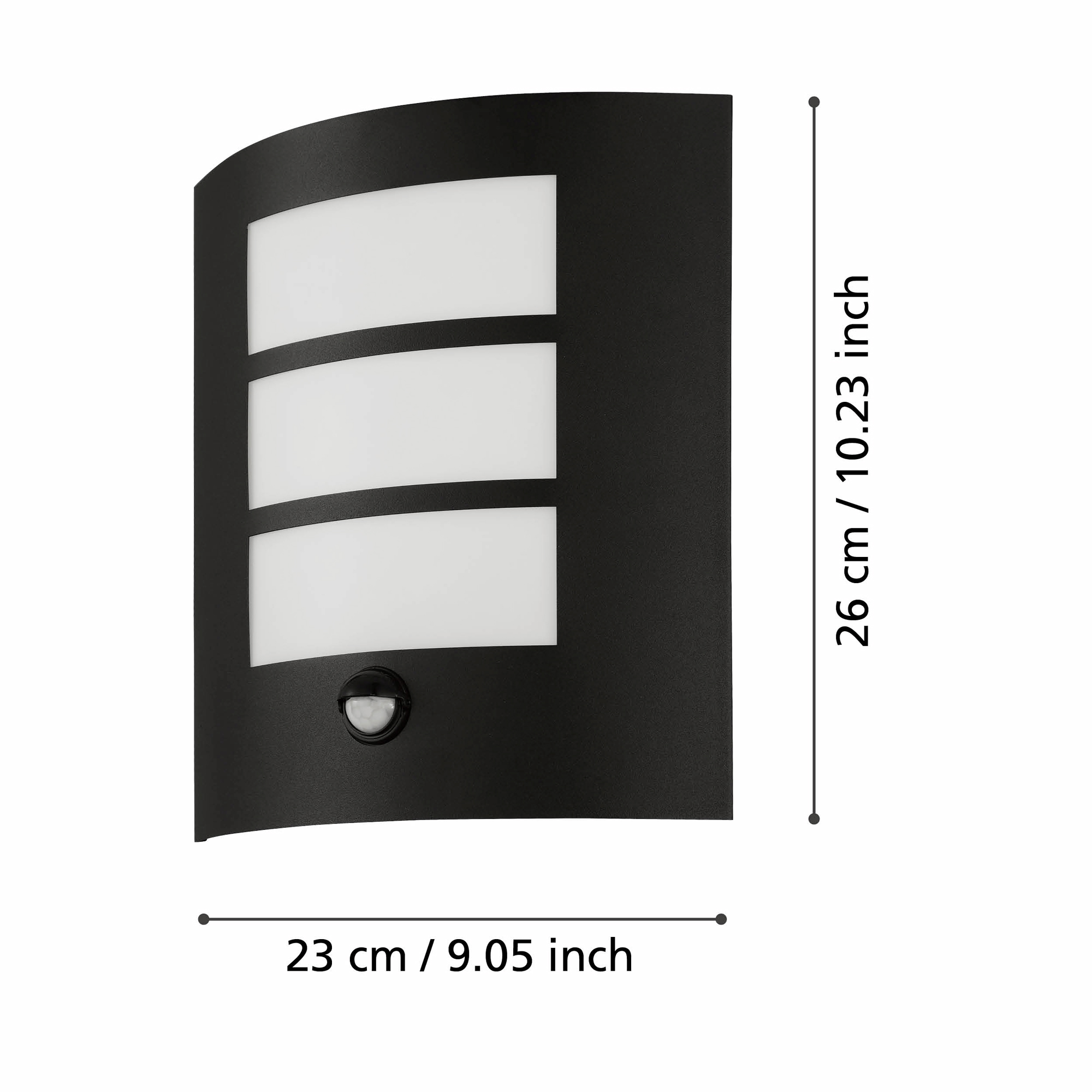 AL-WL/1 SCHWARZ M.SENSOR 'CITY' Svart Svart