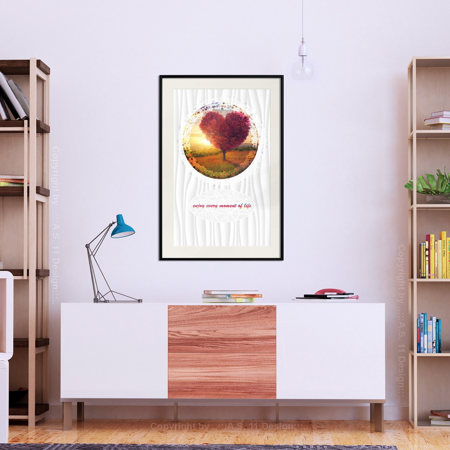 Poster Artgeist Affisch Enjoy Every Moment of Life