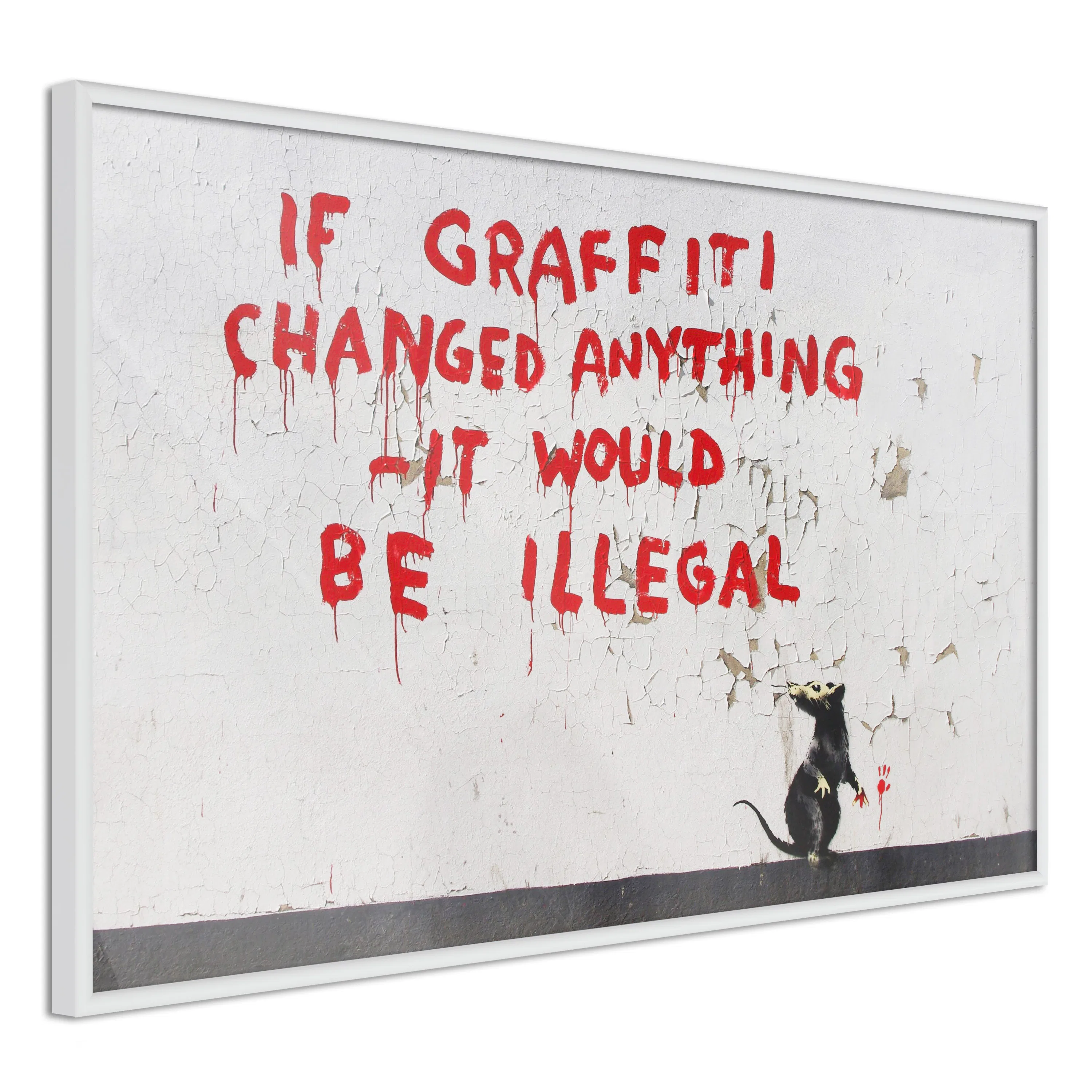Poster Artgeist Affisch Quotes Graffiti