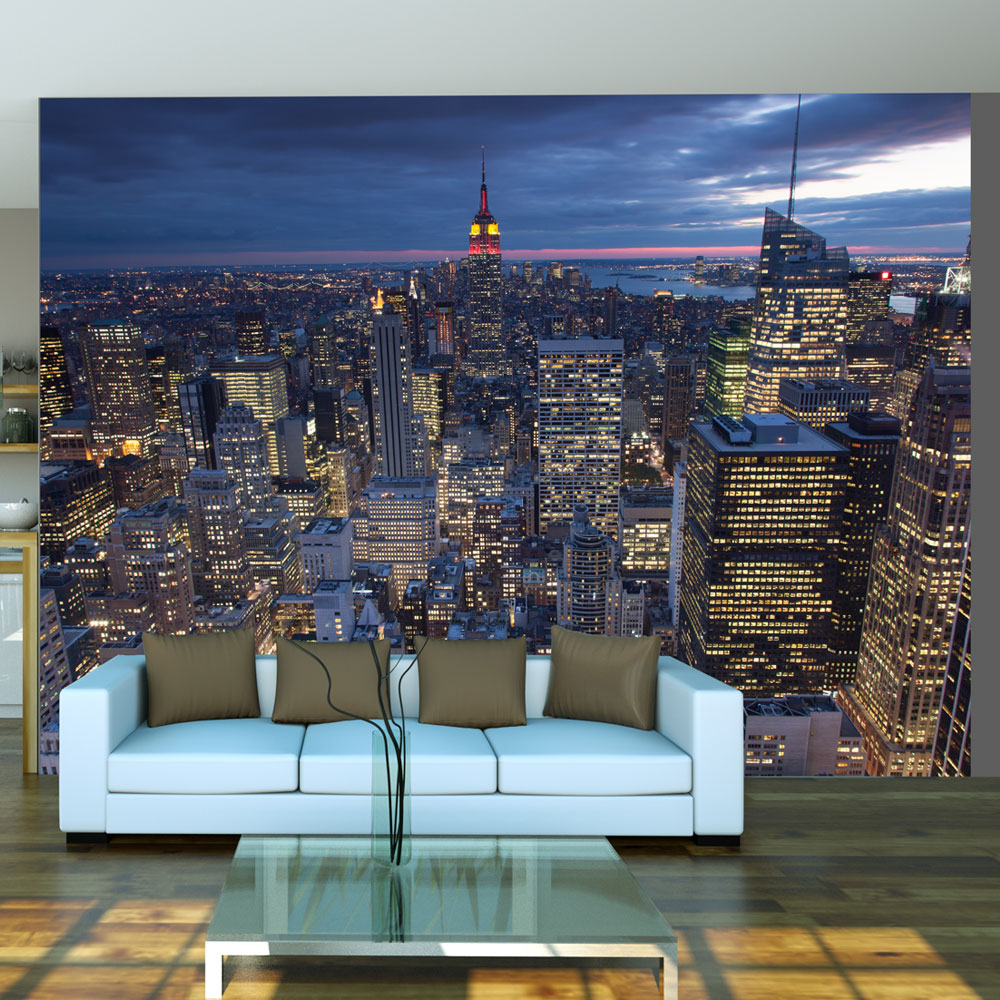 Fototapet Arkiio New York Natt