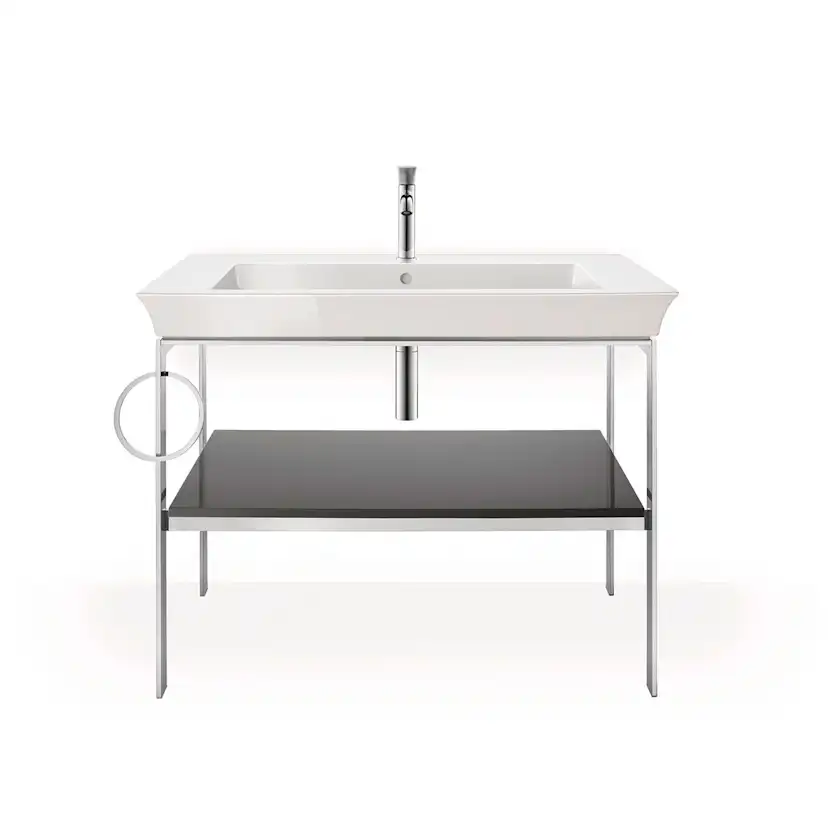 Tvättställ Vit Högblank 1055 mm 1055x490 mm, Hål för Blandare: Ja