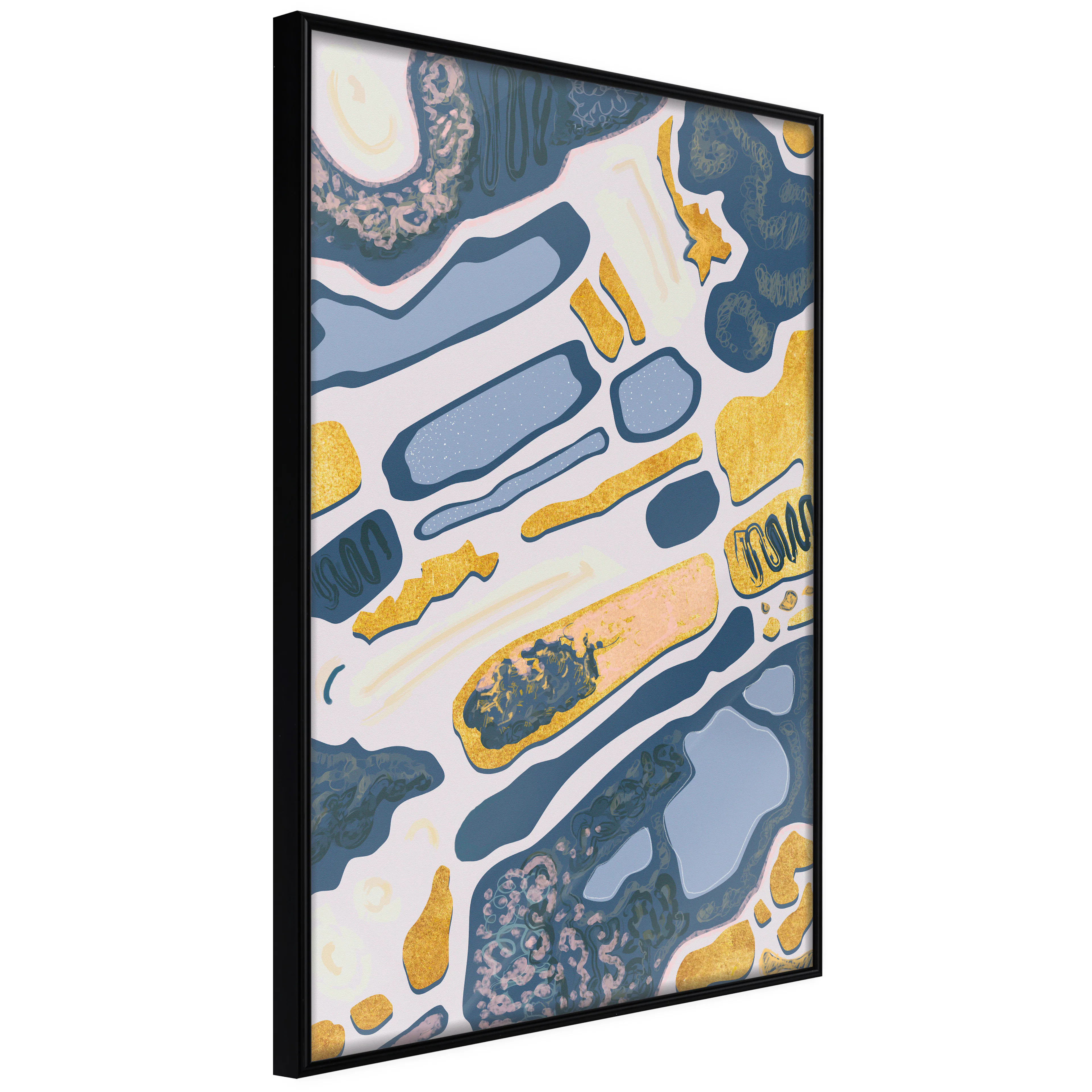 Affisch - Natura Organica [Poster] 20x30 Svart ram, 20x30 cm