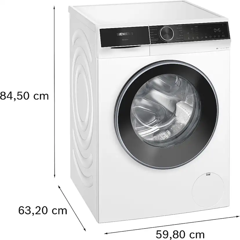 Frontmatad Tvättmaskin Siemens WG64K2FLSN iQ500 11 Kg