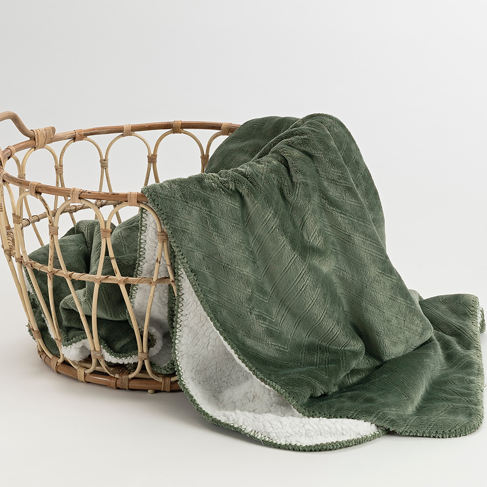 Pläd Borganäs of Sweden Sherpa