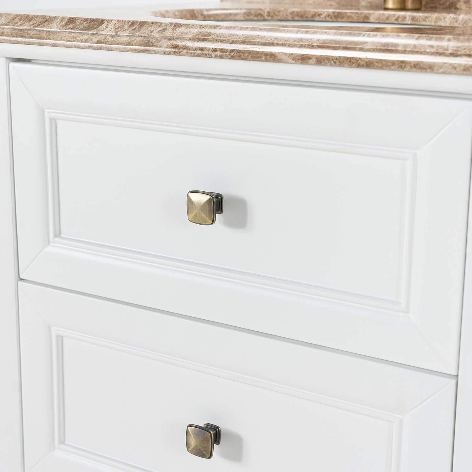Tvättställsskåp Vesani Utah Beige Marmor