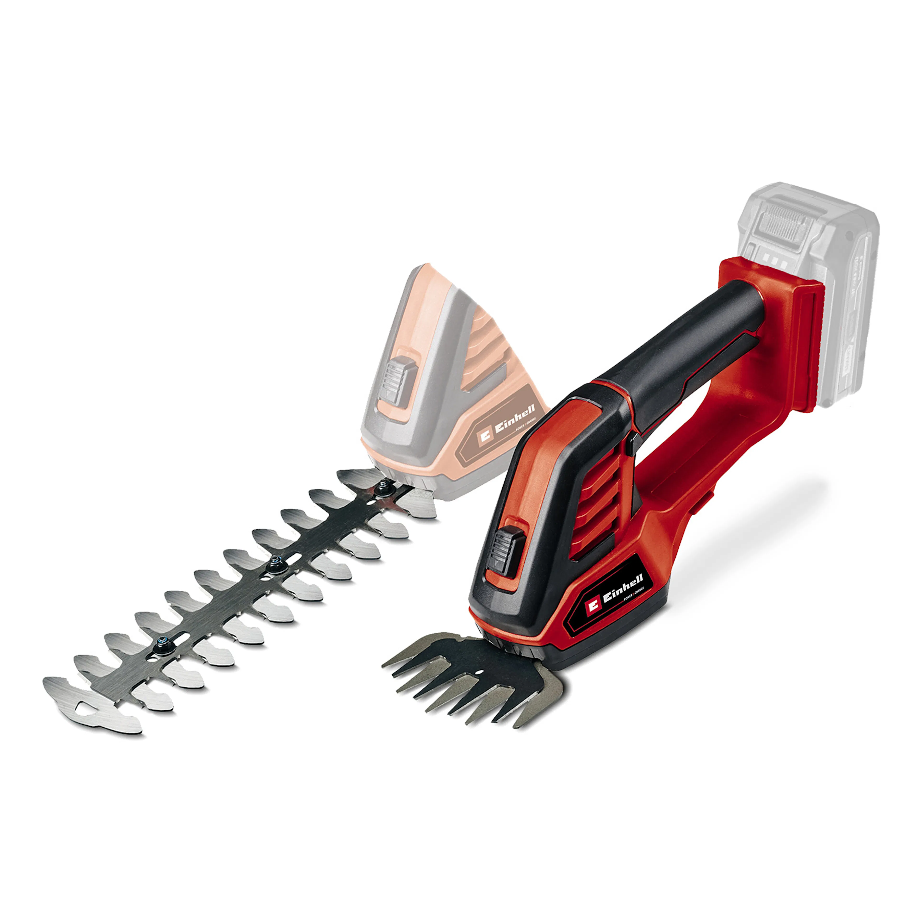 Grässax Einhell GE-CG 18/100 Li Utan Batteri & Laddare