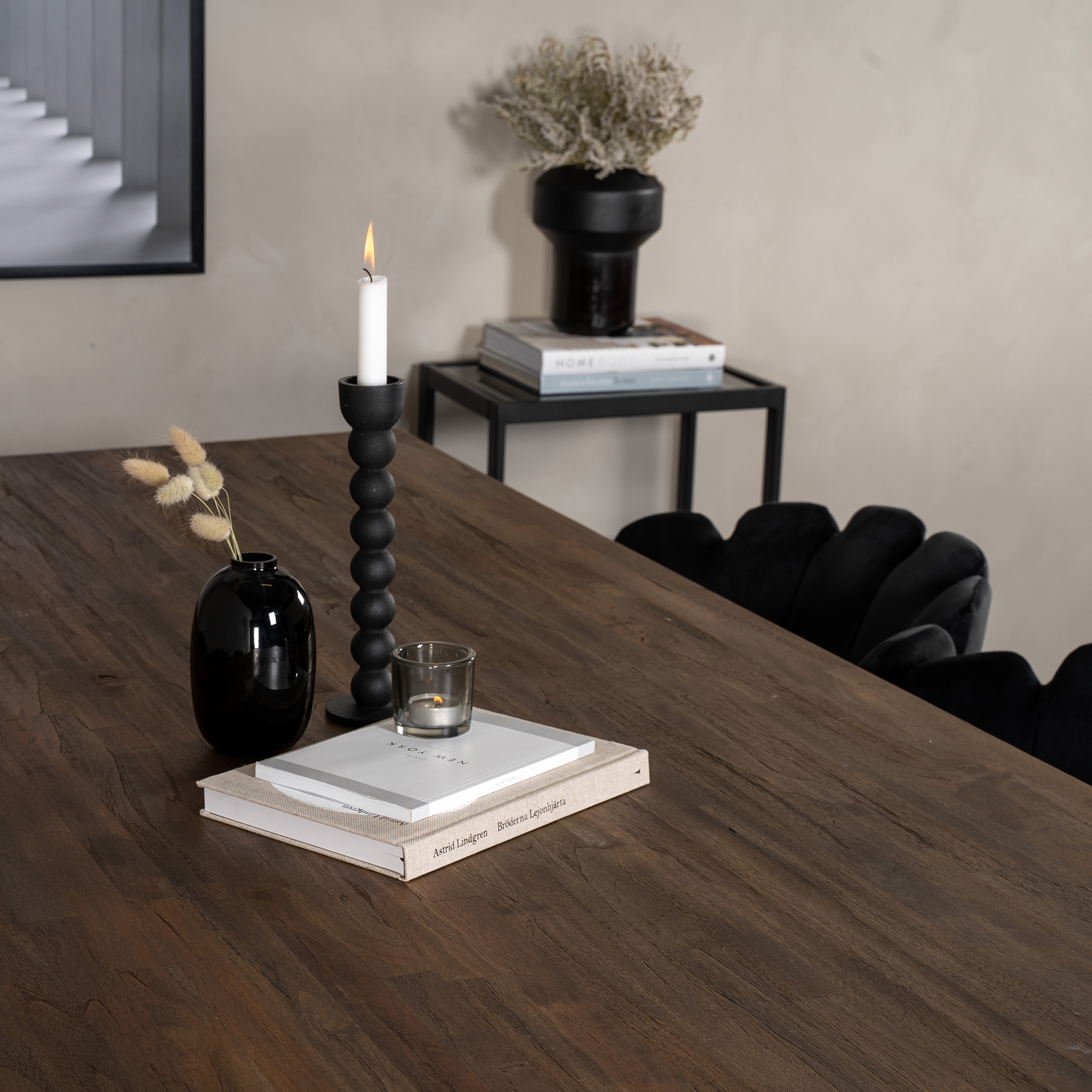 Matgrupp Venture Home Peo med 6 Limhamn Stolar