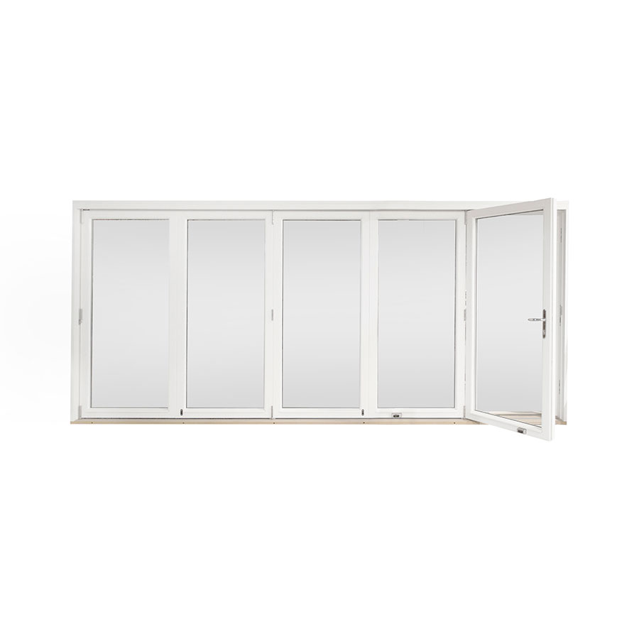 Vikdörr Vilenta Åre Trä/Aluminium 6-Delat