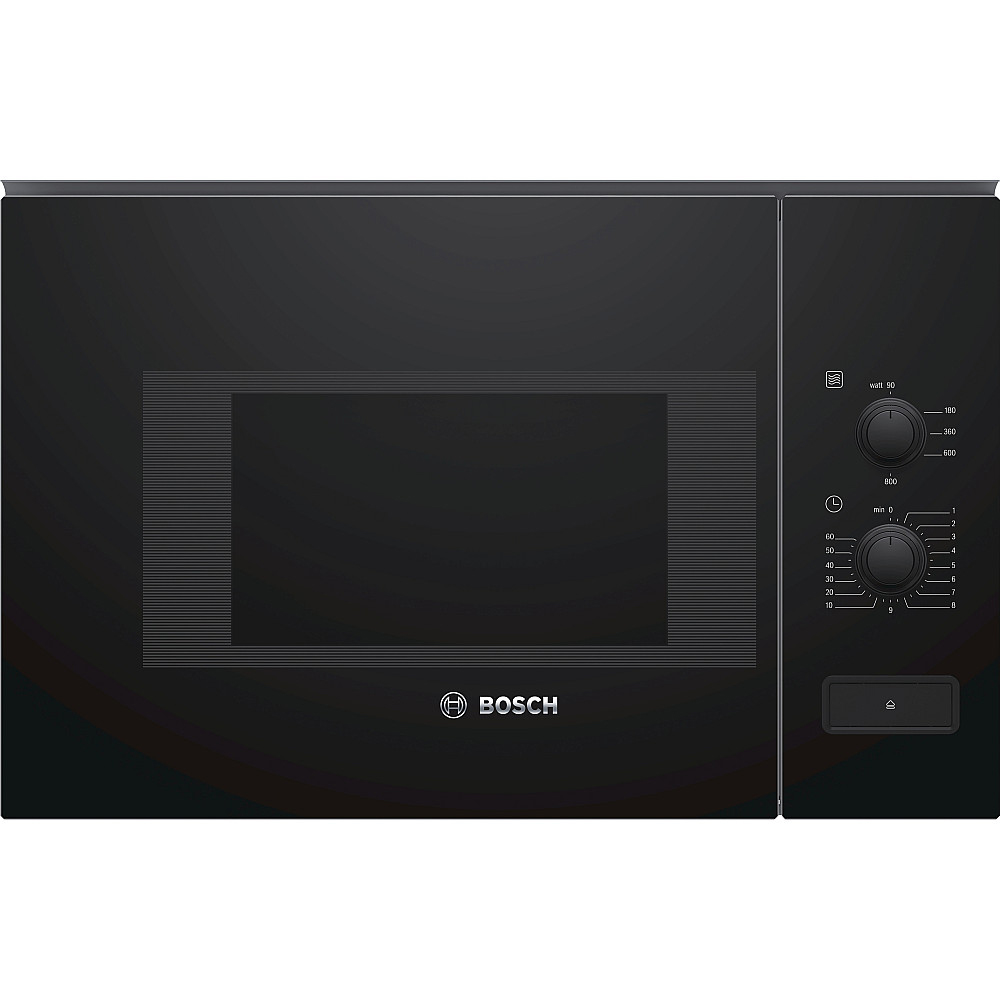 Ugn och Mikro Bosch HBF010BA1 + BFL520MB0 Serie 2 & 4 Svart