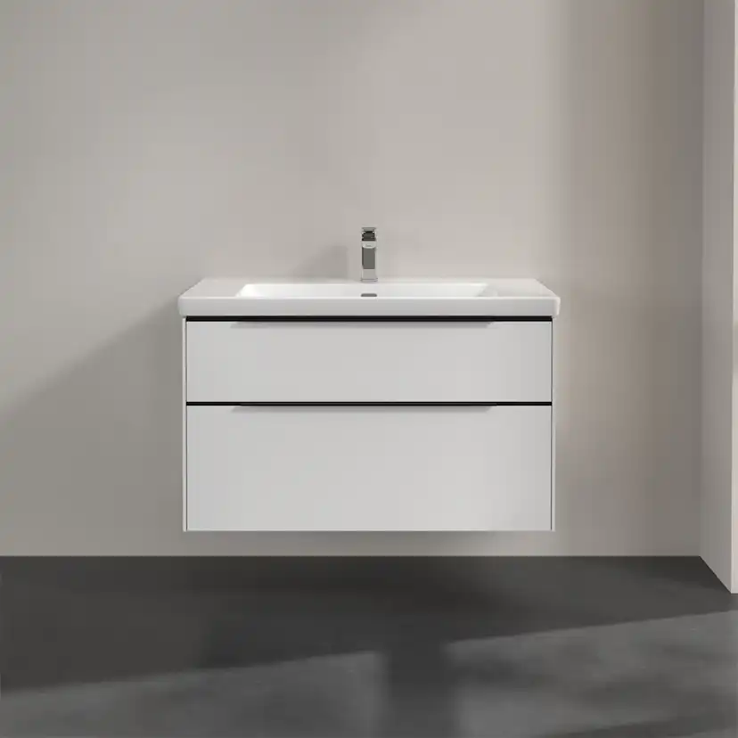 Tvättställsskåp Villeroy & Boch Subway 3.0 med 2 Lådor