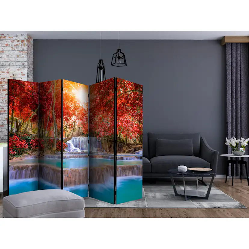 Rumsavdelare Skärmvägg Arkiio Nature's Magic II 225x172 cm