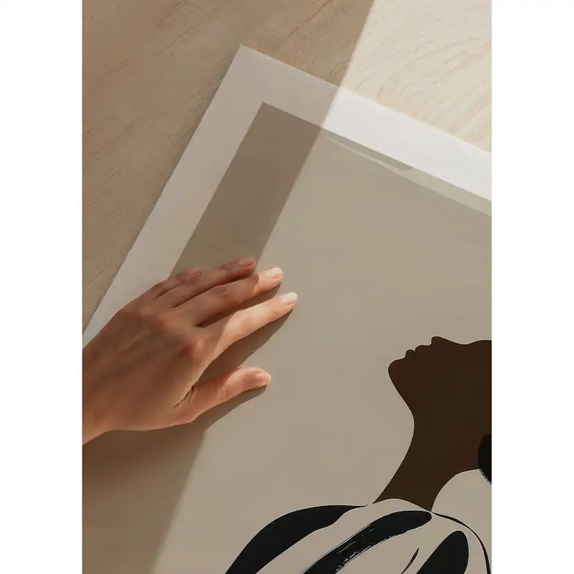 Poster Gallerix Gouache Femelle