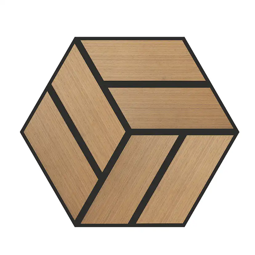 Akustikpaneler NQD Smartwall Hexagonformade 15-Pack
