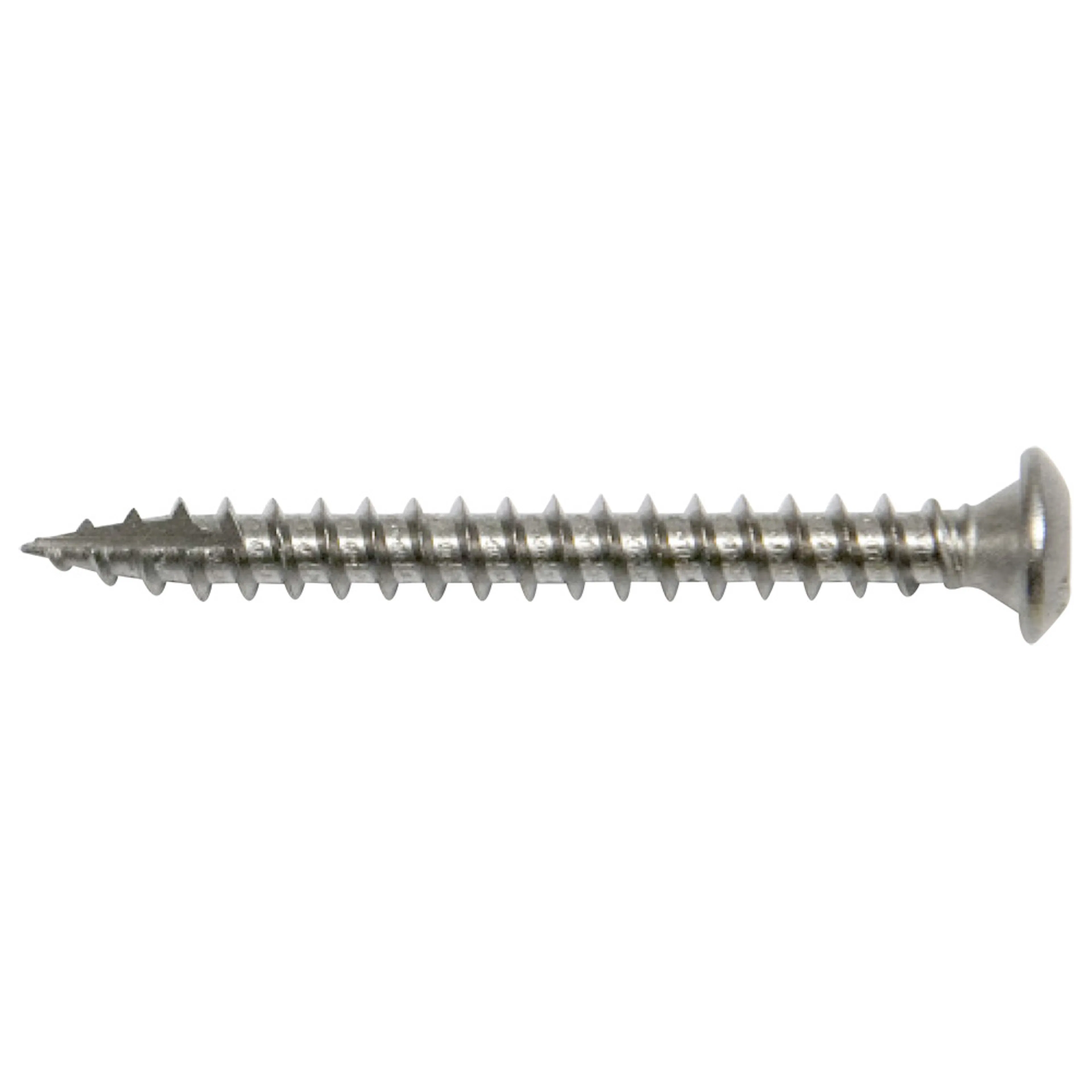 RÄNNKROKSKRUV RF410 HÄRDAD RAL9010 100 st