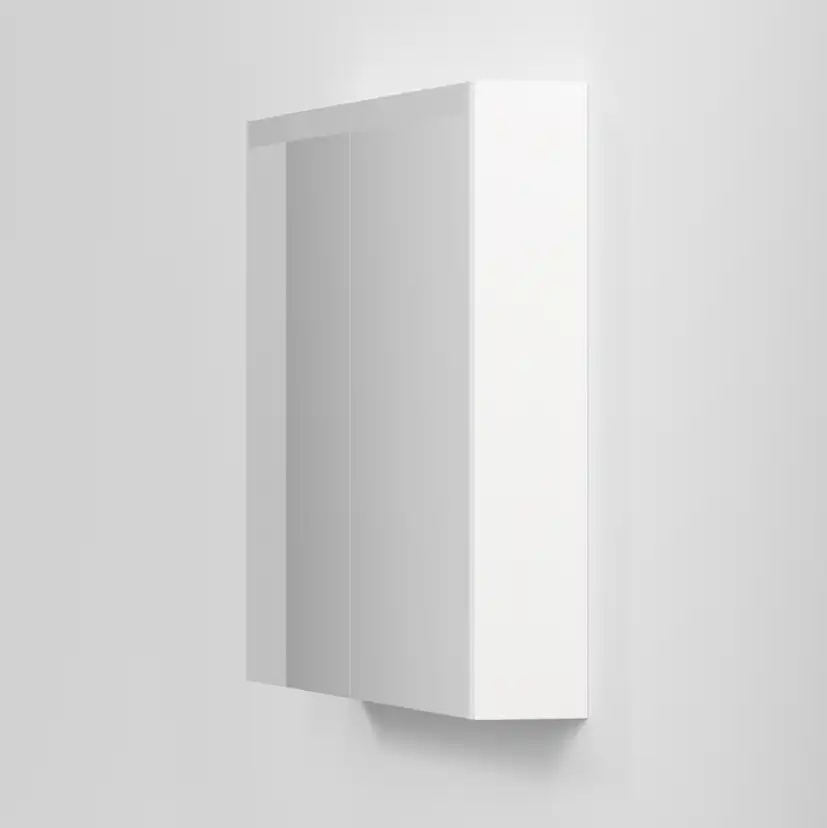 Spegelskåp STAGE 100,Premium White, 2 Luckor Bredd: 1000 mm, Premium White, Dubbla luckor