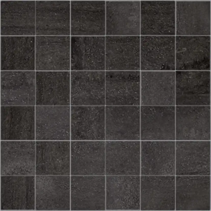 Klinker Lhådös Copy Nero Mosaik Lhådös 5x5 cm Matt