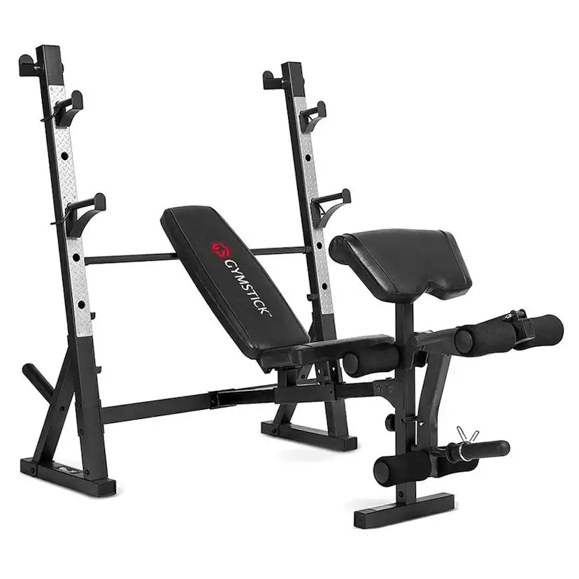 Träningsbänk Gymstick WB8.0 Med Skivstång