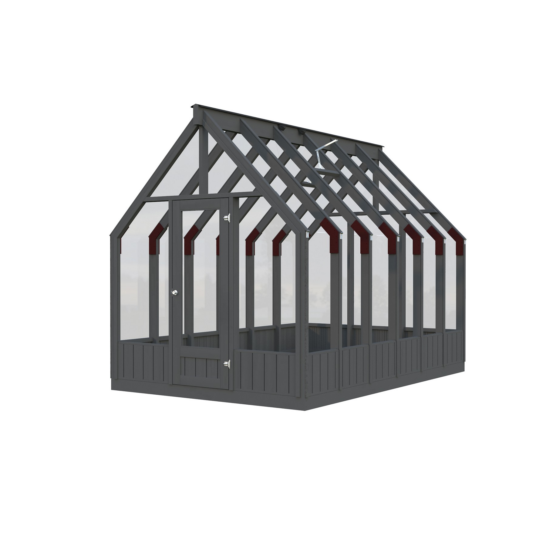 Växthus Palmako Emilia 8,7 m² (inv. 8,2 m²)