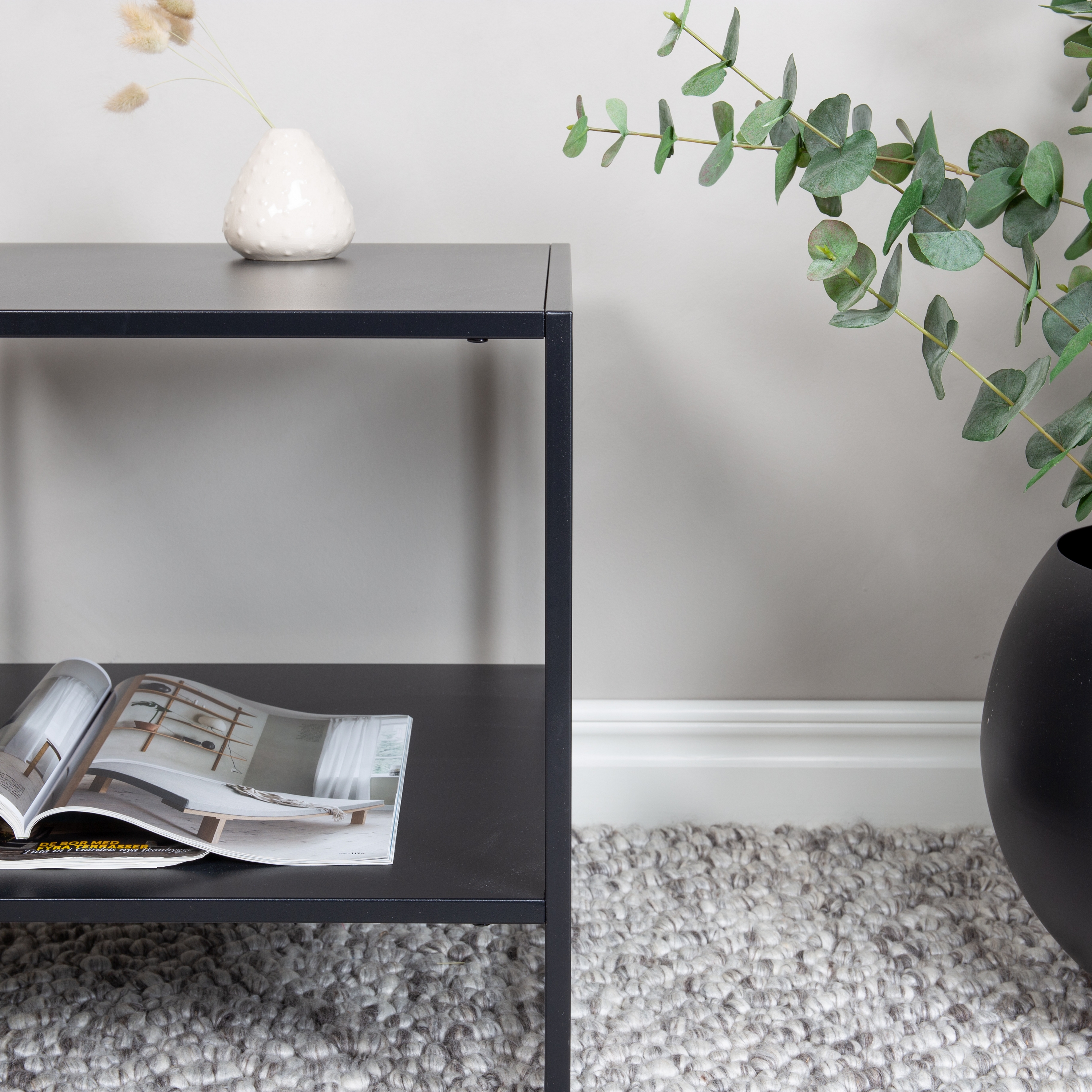 Sidobord Venture Home Staal med Hyllplan