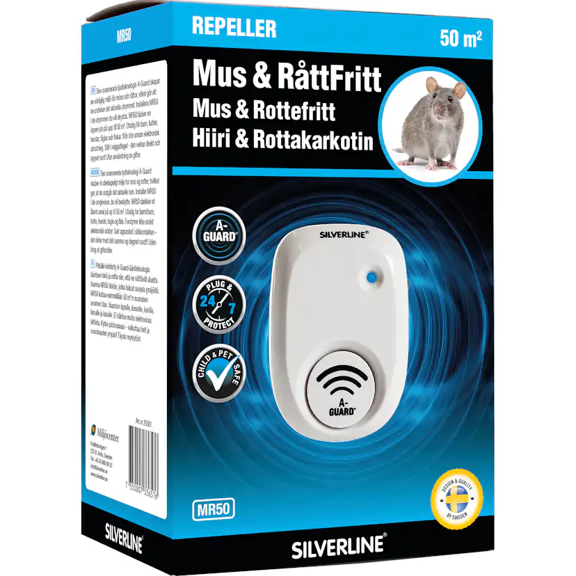 Avskräckare Silverline Mus och Råtta Mr50