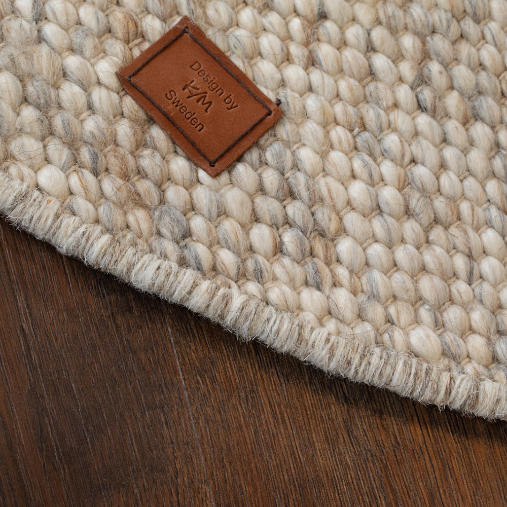Ullmatta KM Carpets Skagen Rund