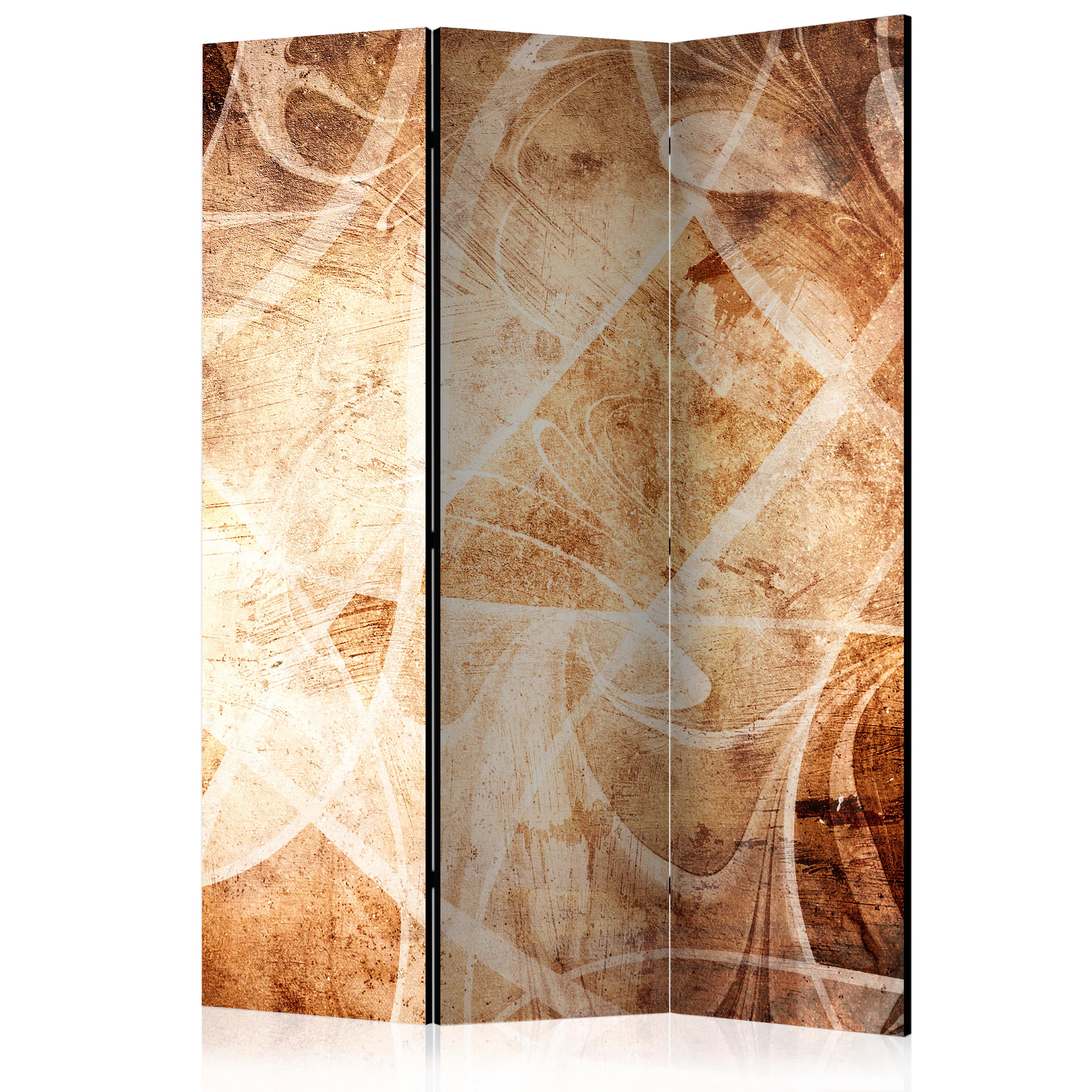 Rumsavdelare Skärmvägg Arkiio Brown Texture 135x172 cm