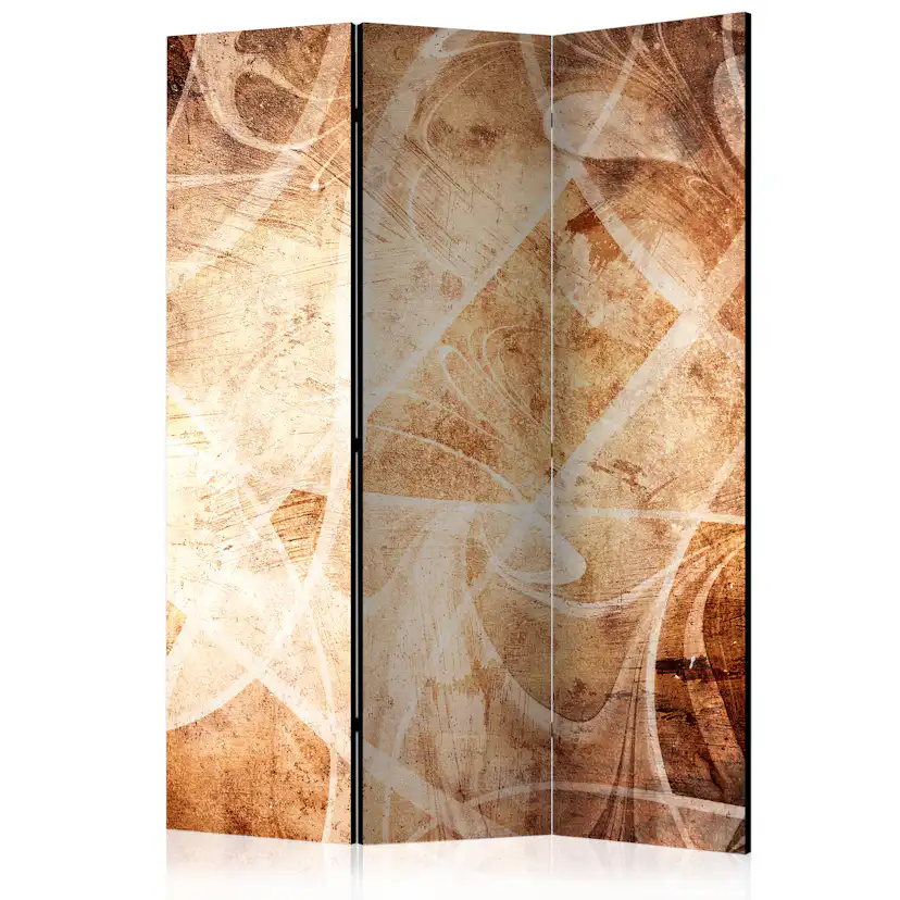 Rumsavdelare Skärmvägg Arkiio Brown Texture 135x172 cm