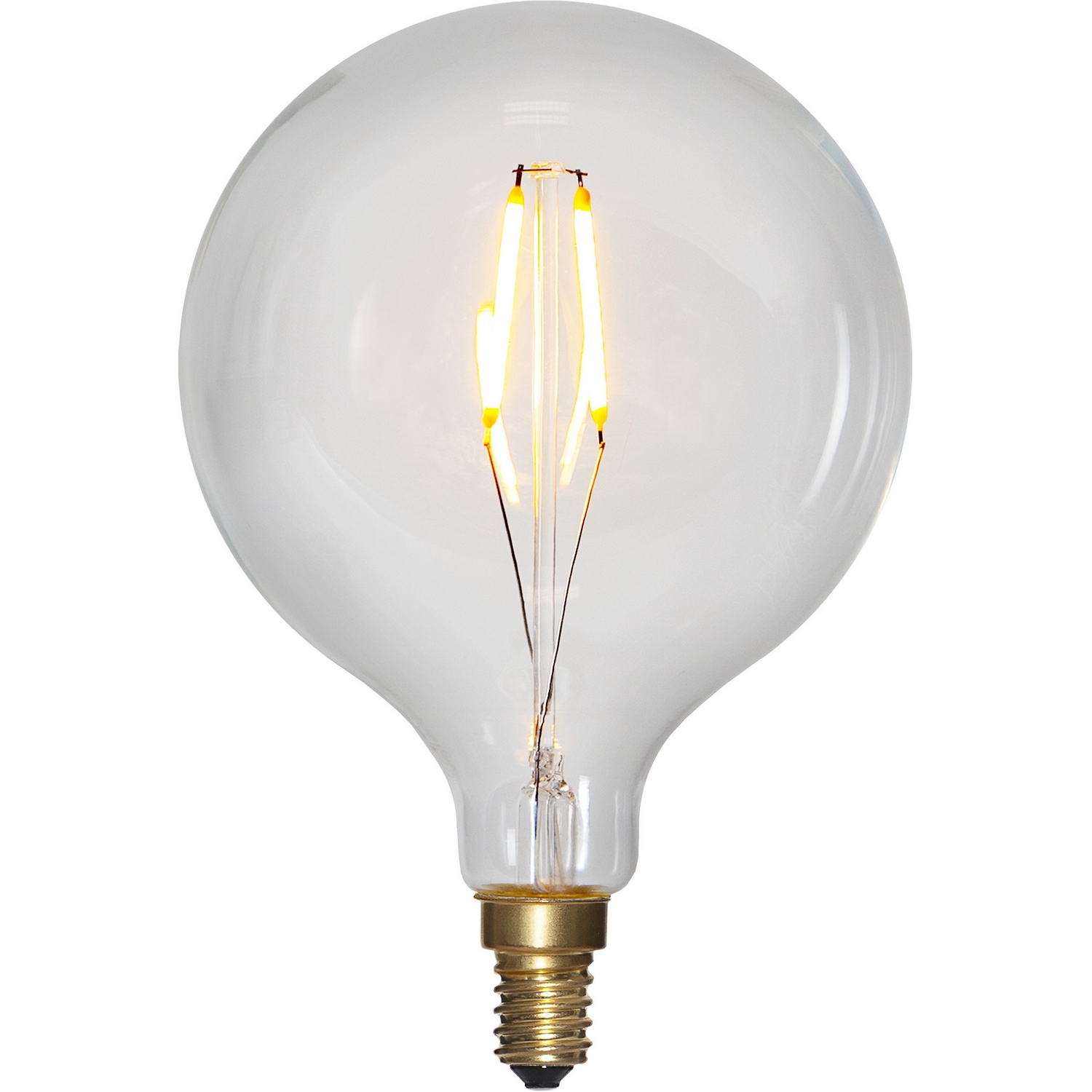 LED-lampa Star Trading E14 G95 Soft Glow Dimbar 1,5W