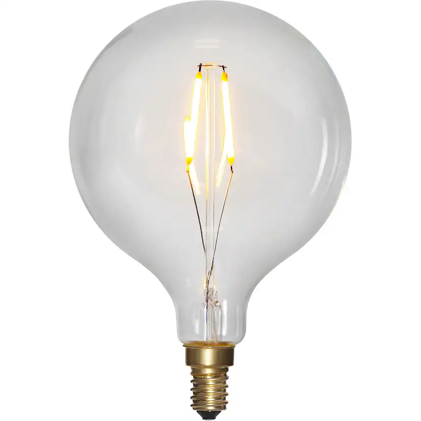 LED-lampa Star Trading E14 G95 Soft Glow Dimbar 1,5W