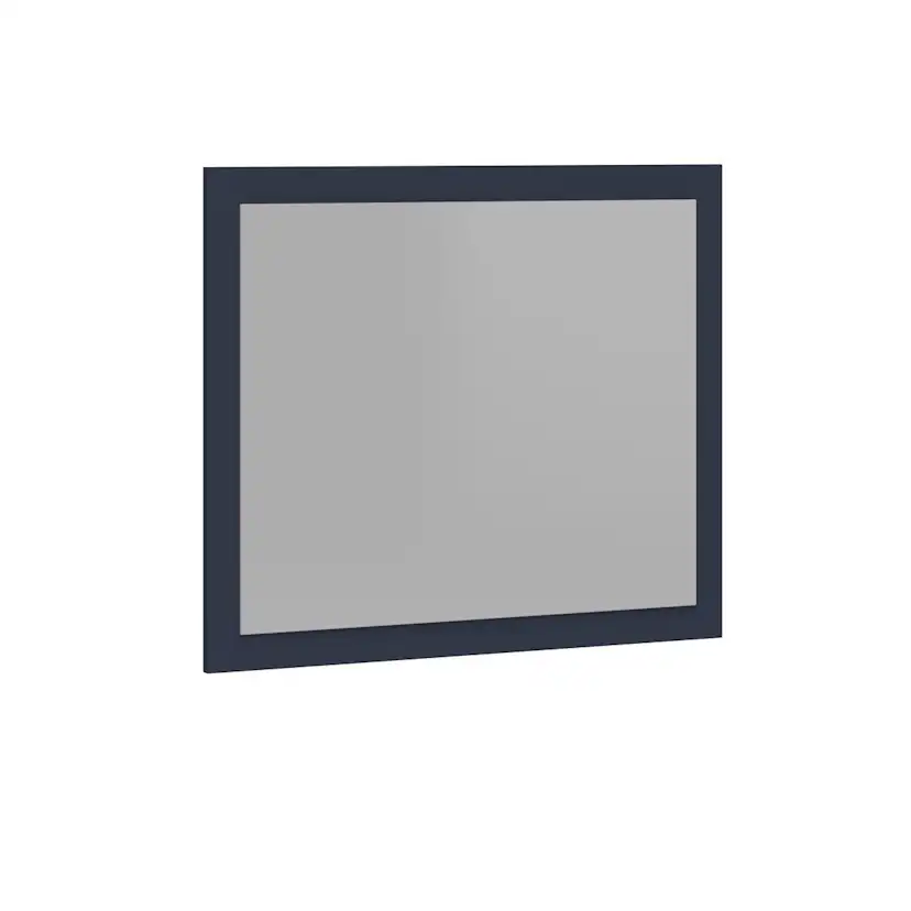 Badrumsspegel 80x68 cm Tenfors Allmoge Marin Blå Bredd: 800 mm, Färg: Marinblå