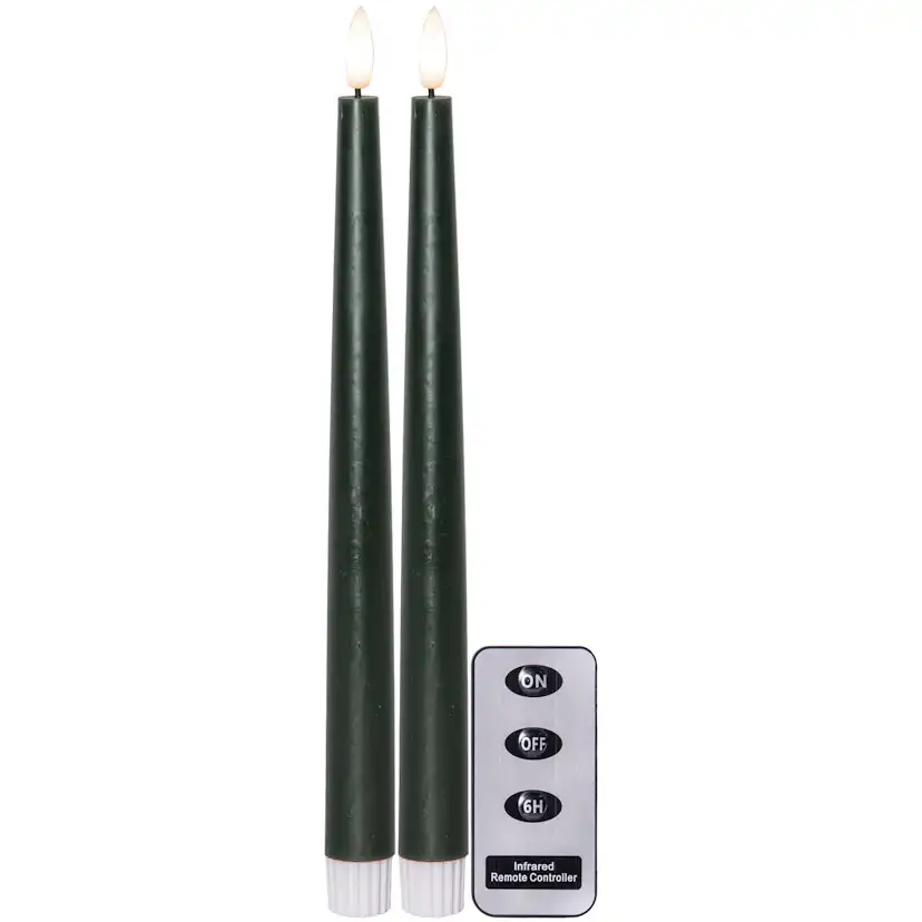 Antikljus Star Trading Flamme Slim 2-pack