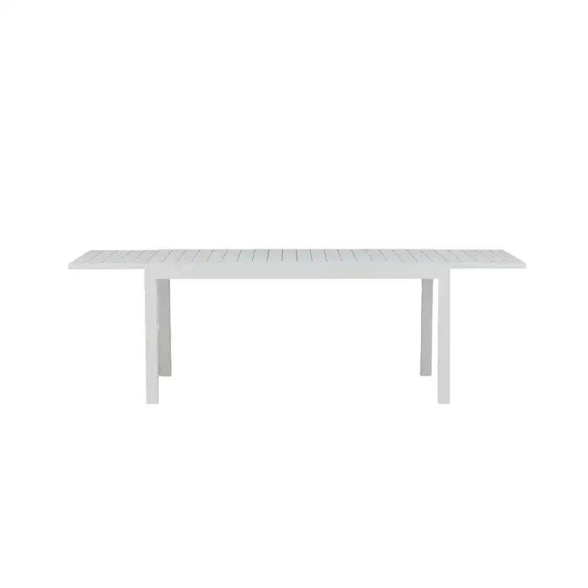 Marbella matbord 160/240*100*H75 - Vit Vit