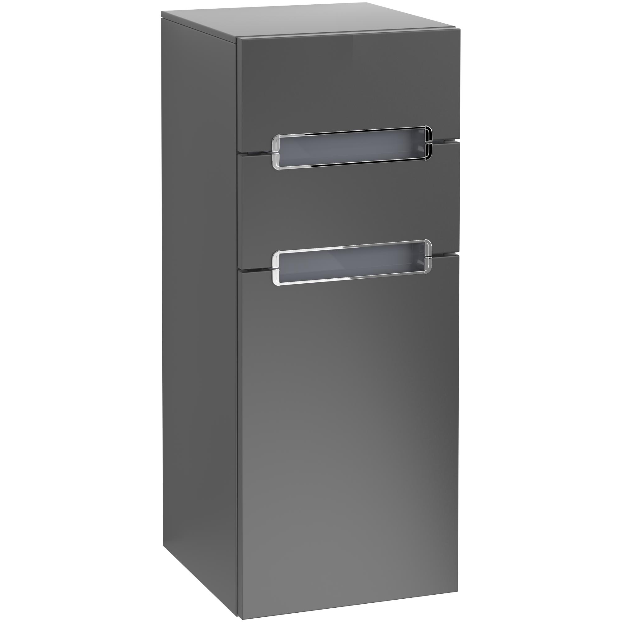 Väggskåp Villeroy & Boch Subway 2.0 med 2 Lådor och 1 Dörr 356 mm