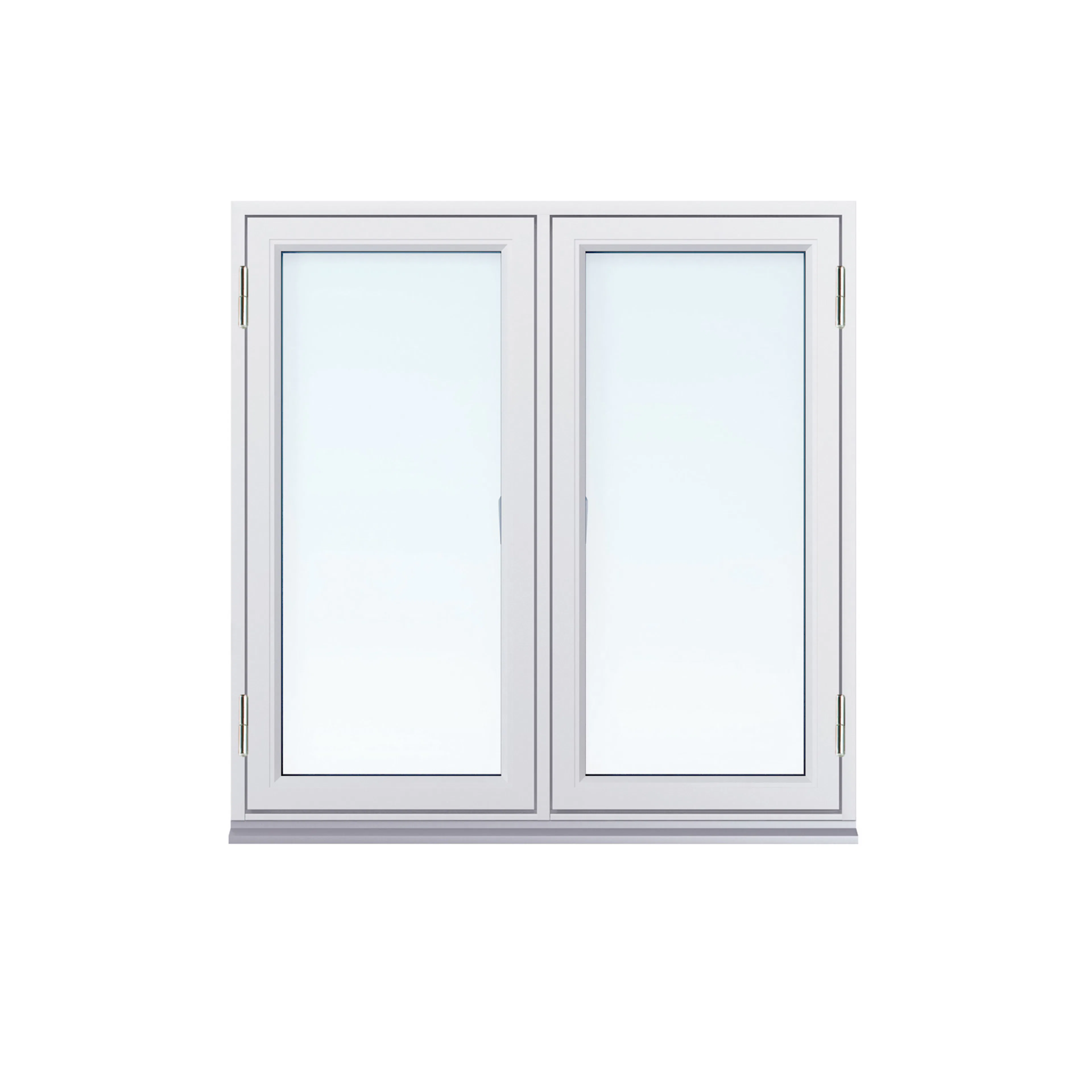 Sidohängt Fönster Svenska Fönster 2-Luft Aluminiumbeklätt Trä 3-Glas