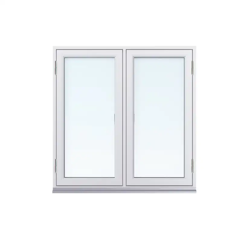 Sidohängt Fönster Svenska Fönster 2-Luft Aluminiumbeklätt Trä 3-Glas