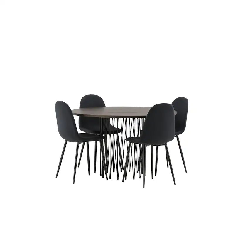 Matgrupp furniture/fashion Stone med 4 Polar Stolar