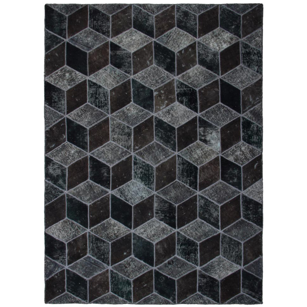 Persisk Patchworkmatta D-sign Handknuten 750766