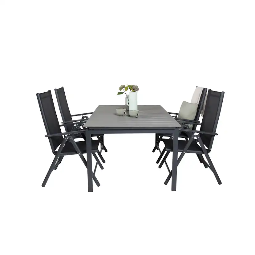 Matgrupp Venture Home Lova 160/240 med 4 Bront Stolar