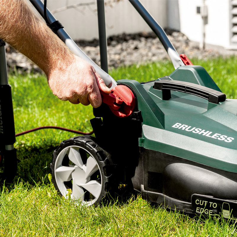 Gräsklippare Metabo Rm 36-18 LTX BL 36 18V Solo utan Batteri och Laddare